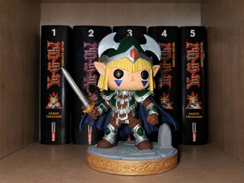 Chibi Celtic Elf Warrior