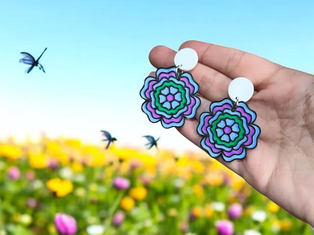 Pendientes mandala