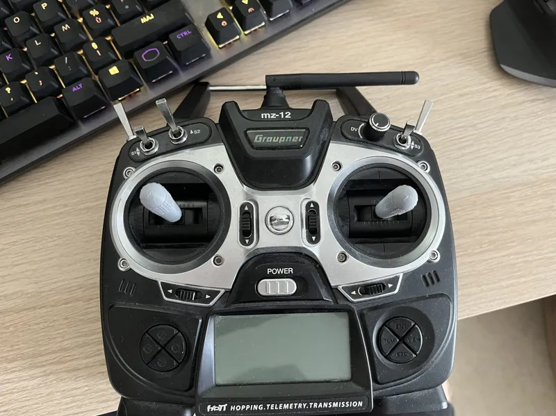 RC transmitter long stick