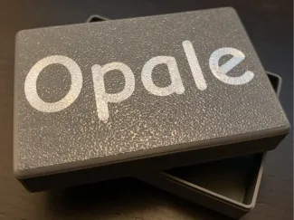Small  box with name inlayed on top (first design)