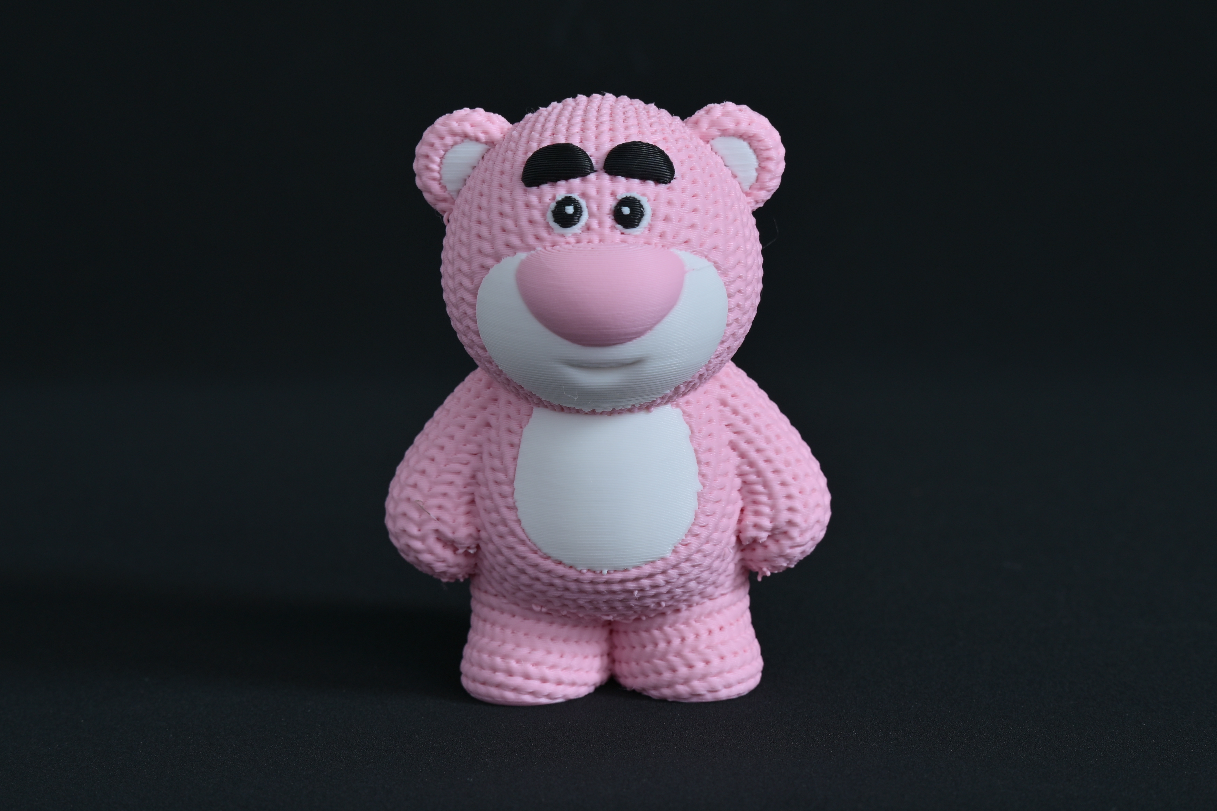 Miniatura 1 do modelo 3D 编织草莓熊（含ams）
