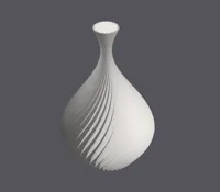 Petit vase bulbe en spirale — photo 3