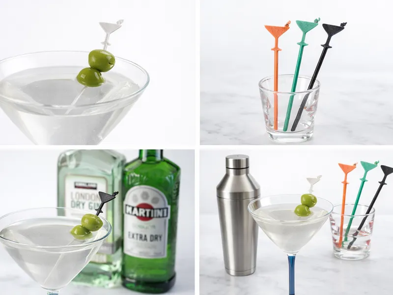 Save the Day - Martini Olive Pick - 2 Minute Print