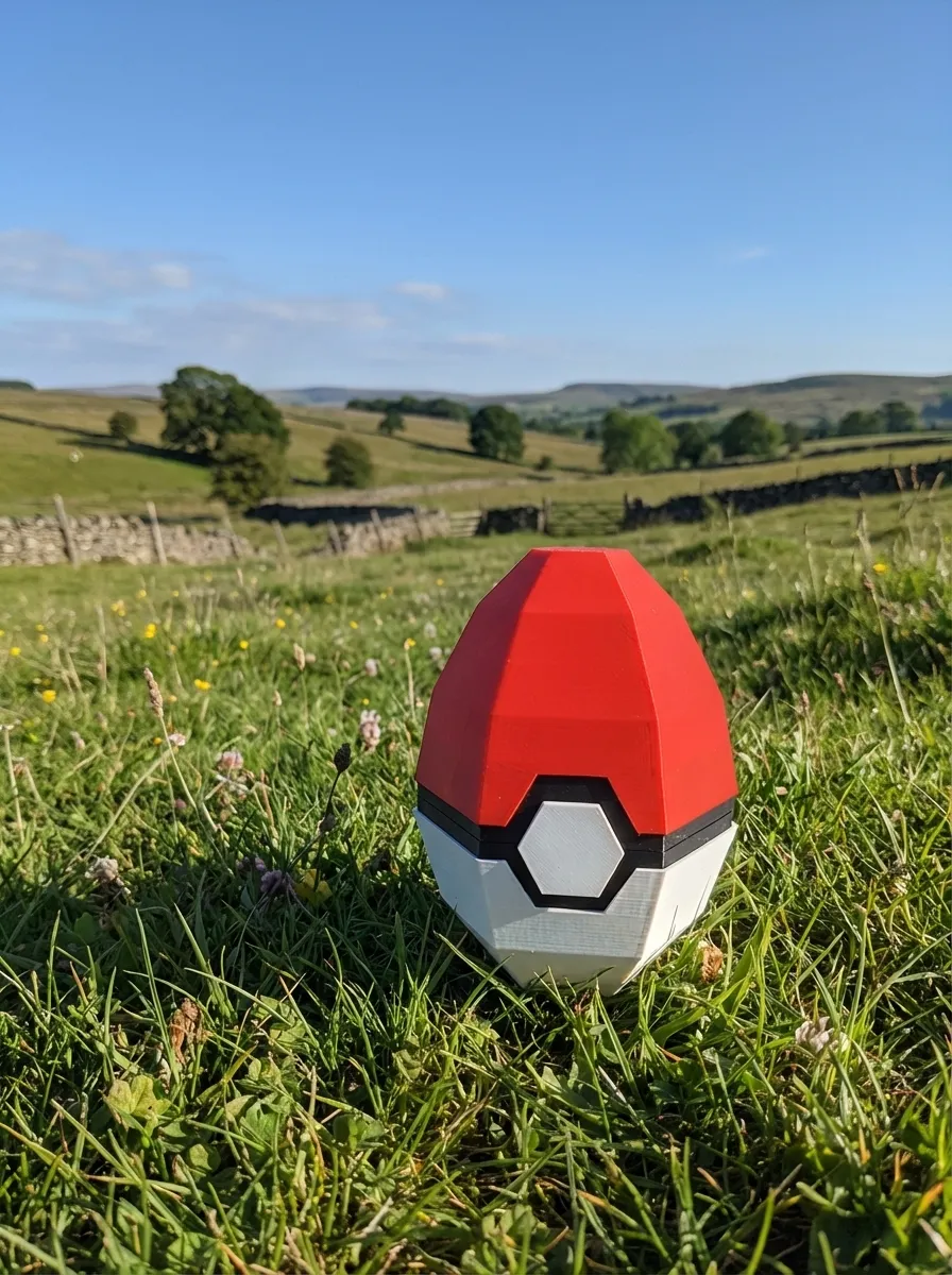 easter ball pokemon pasqua pokeball - Free 3D Print Model - MakerWorld