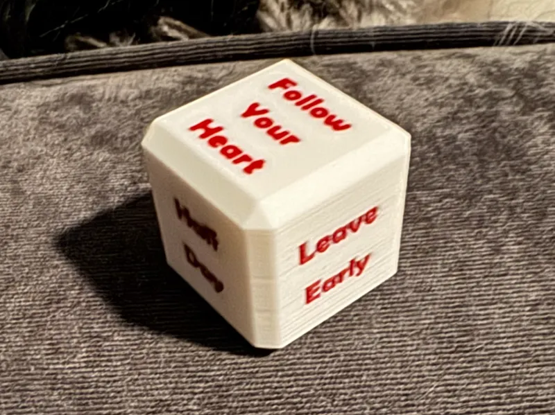 Decision Dice - Work?