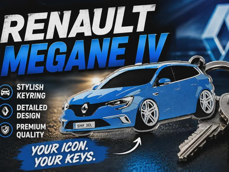 Keychain Renault Megane IV-2016