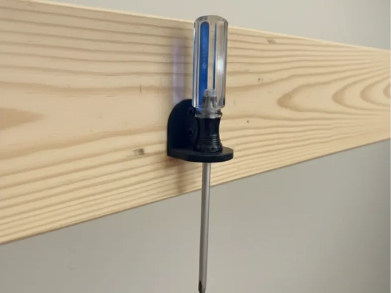 Wall Mount Screw Driver Holder