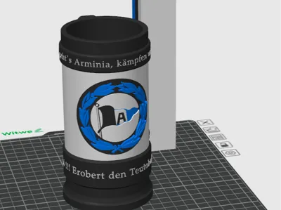 Arminia Bielefeld Beer Mug for 0.5 Liter Can