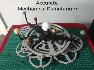 Accurate Mechanical Planetarium