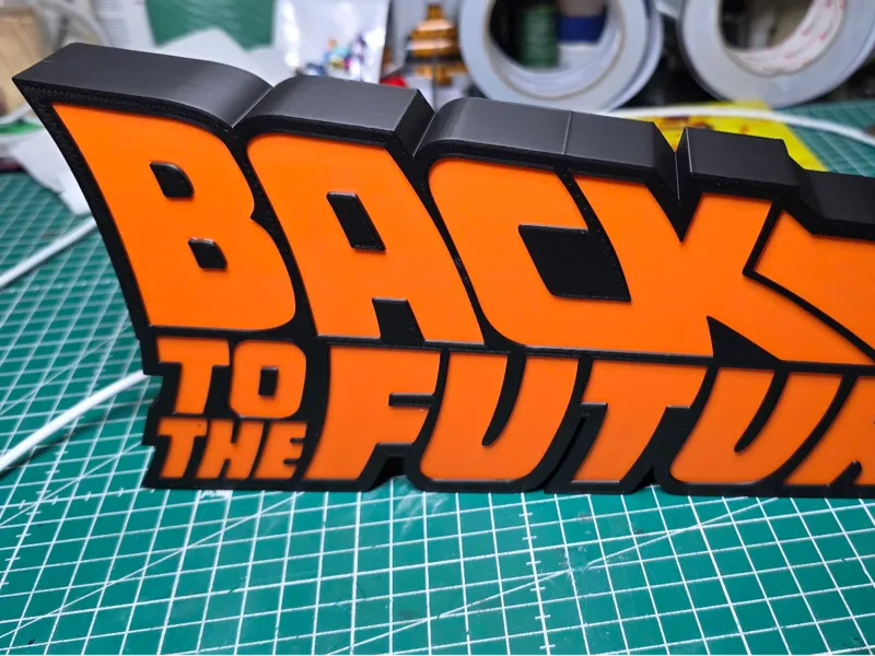 lampe retour vers le future 2 multipart