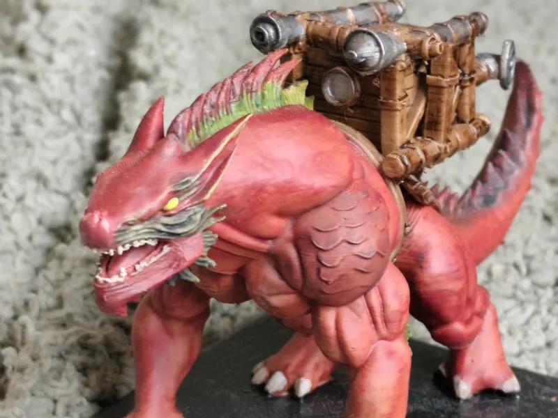 Artillerie embarquée sur Monstre