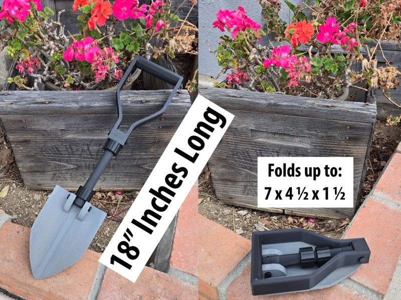 Fold Up Shovel