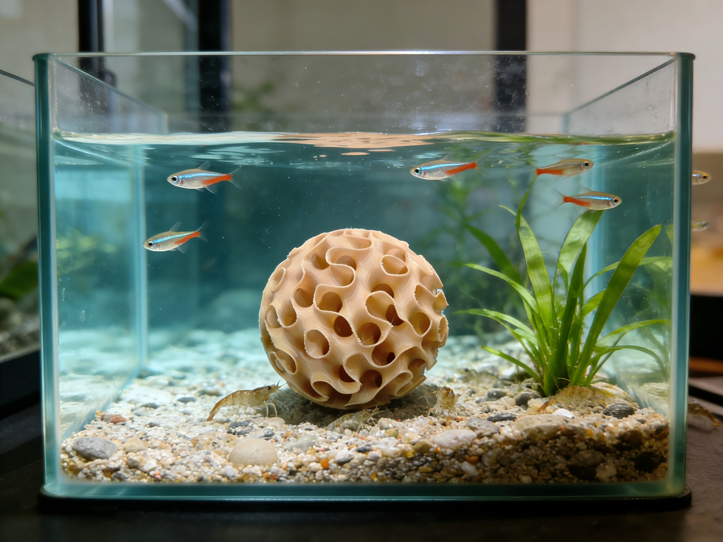 Miniatura 1 do modelo 3D 鱼虾繁殖躲避屋