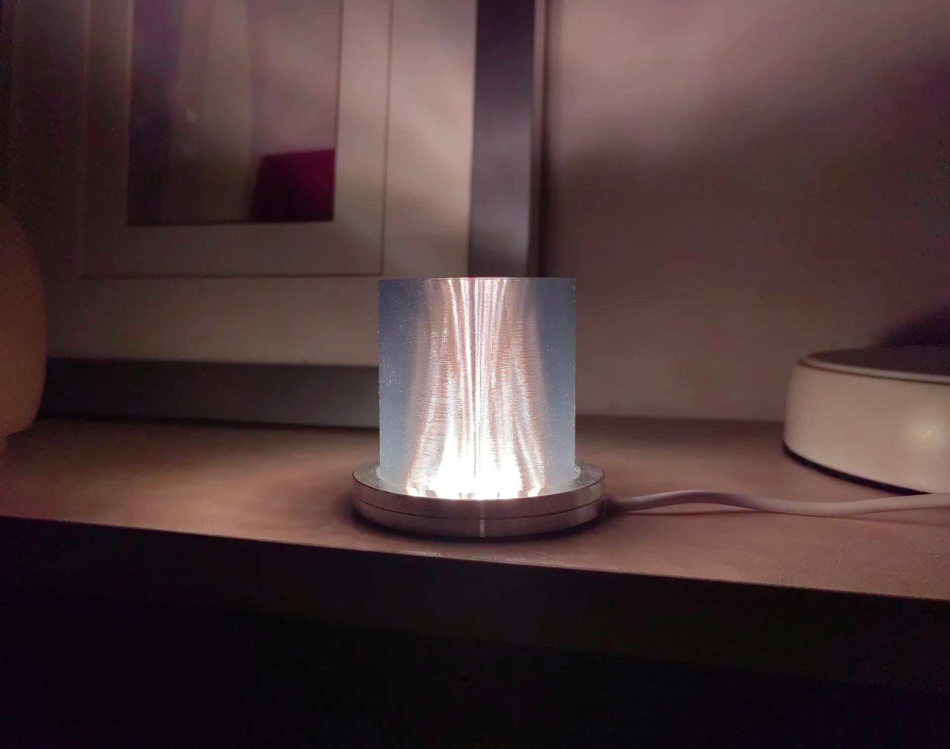 Miniatura 2 do modelo 3D 拓竹灯罩  5克内置均光板