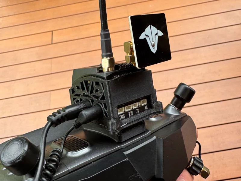 Walksnail extention board with TBS Fusion mount