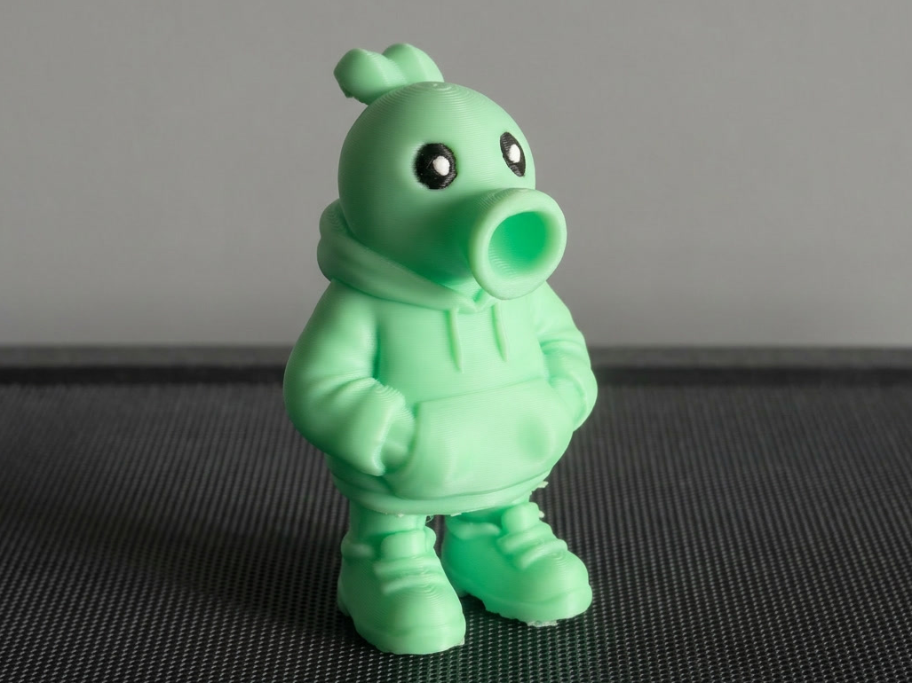 Pea Shooter Hoodie Figure