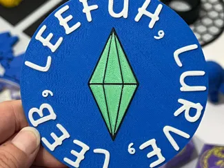 The Sims Wall Art - Leeb, Leefuh, Lurve