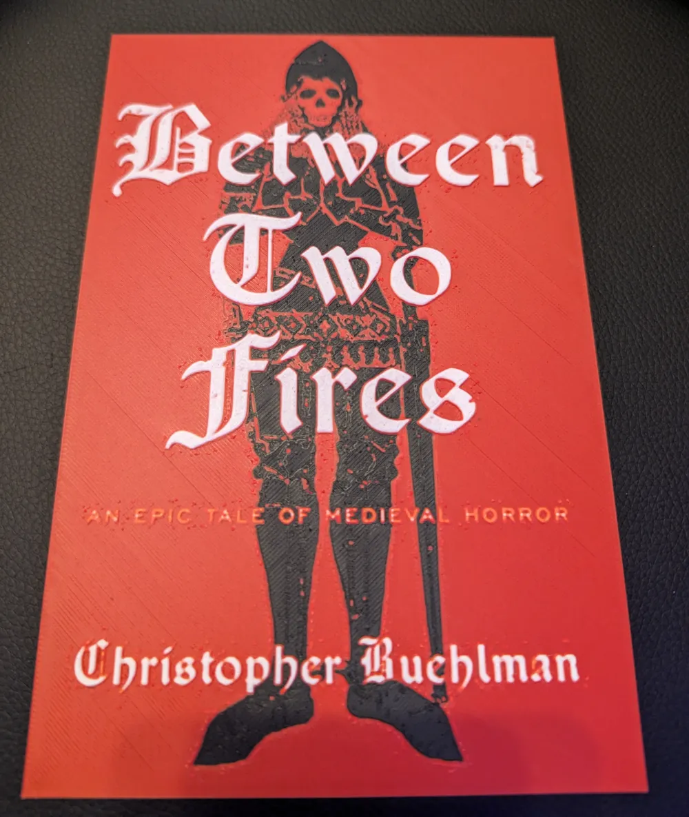 Between Two Fires Book Cover Hueforge By LuckyDucks MakerWorld Between two fires book cover hueforge by luckyducks makerworld