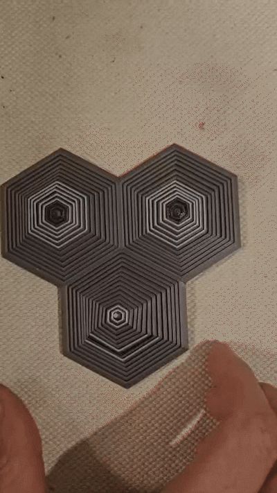 Hexa-Flow - fidget face 
