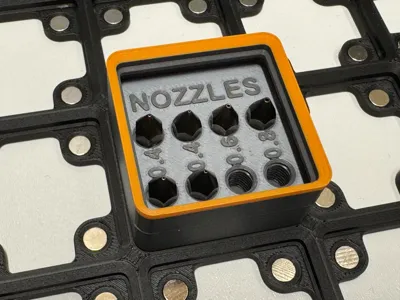 Ideaformer IR3 V2 Gridfinity M6 Nozzle storage