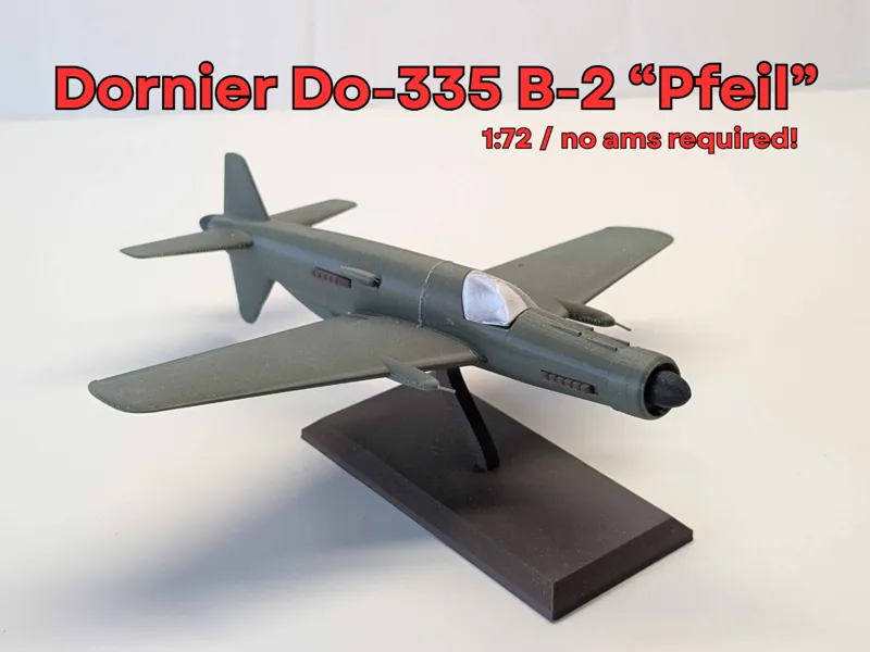 Dornier Do-335 B-2 "Pfeil" Scale Model