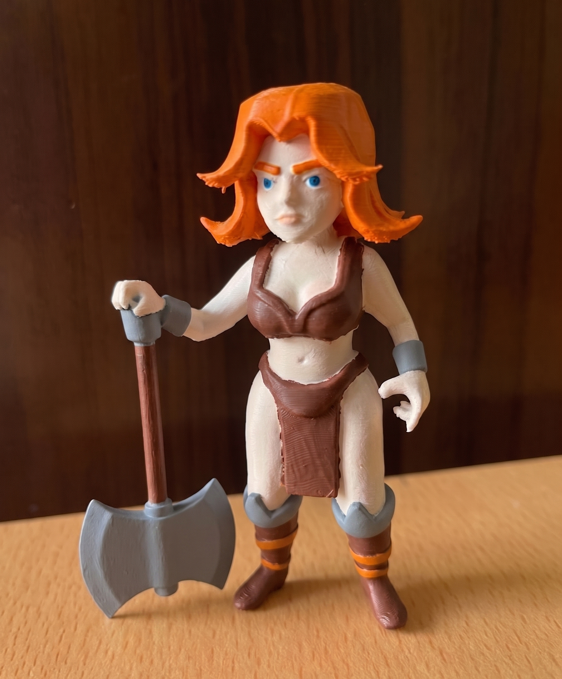 Miniatura 1 do modelo 3D Valkyrie Warrior