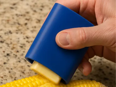 Butter Bud! No Mess, Perfectly Butter Your Food