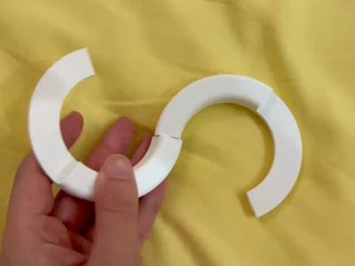 Folding Clip Ring S-Hook