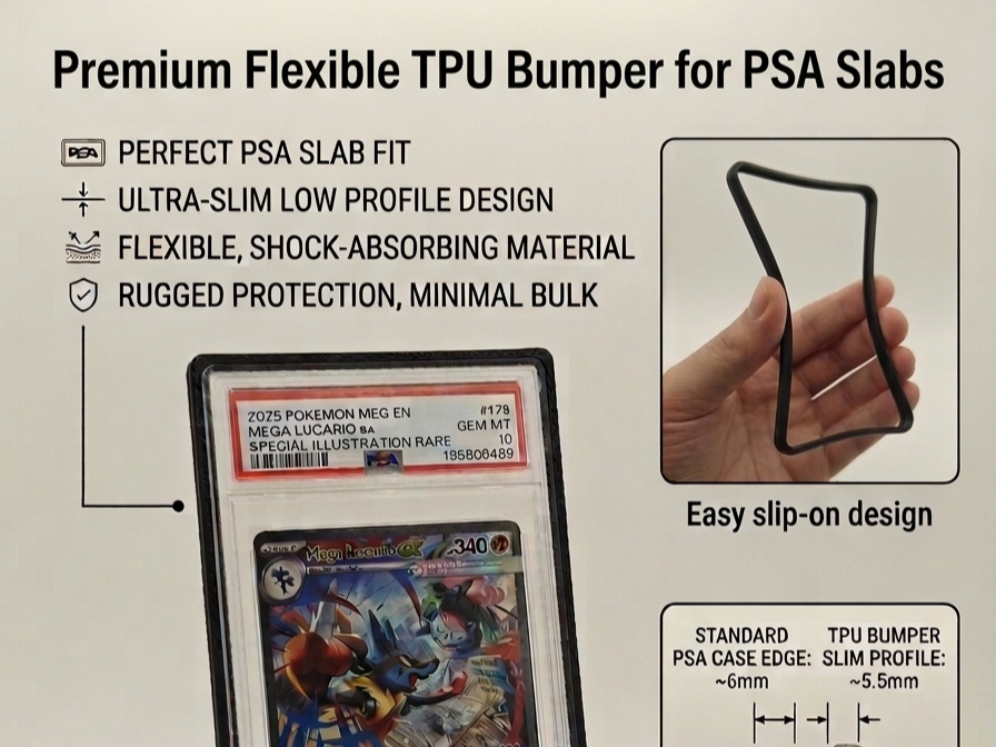 Low-Profile TPU PSA Slab Protector Bumper Guard