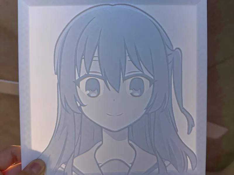 Kita Ikuyo Lithophane 喜多透光画