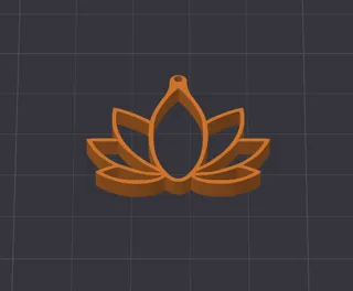 Lotus Earring