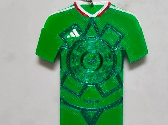 Mexico Jersey Keychain Jimenez 9
