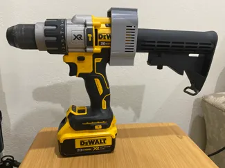 Drill to AR15 Buttstock Adapter