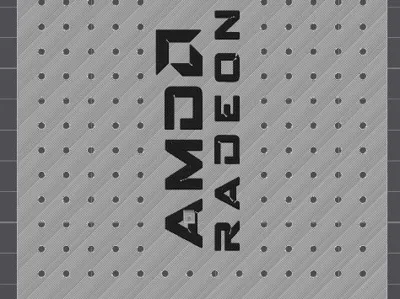 GPU BACKPLATE AMD RADEON RX 9070XT NITRO +