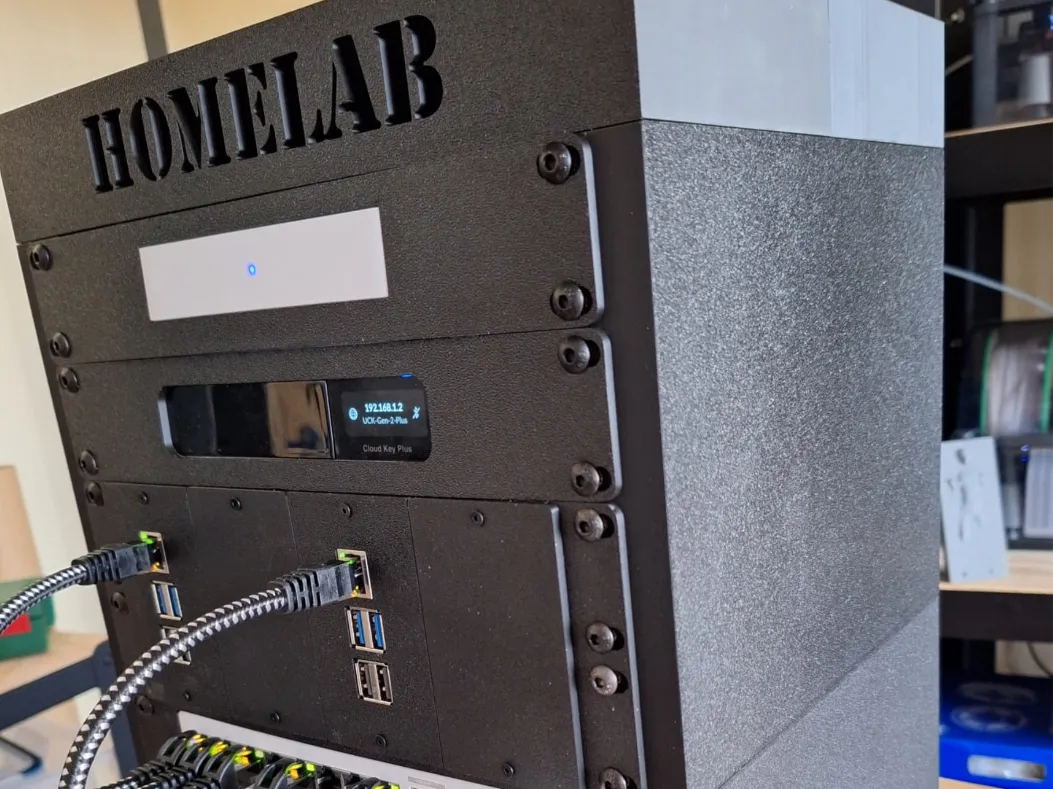 Home Lab Rack Designcad Homelab 10inch rack - Free 3D Print Model - MakerWorld