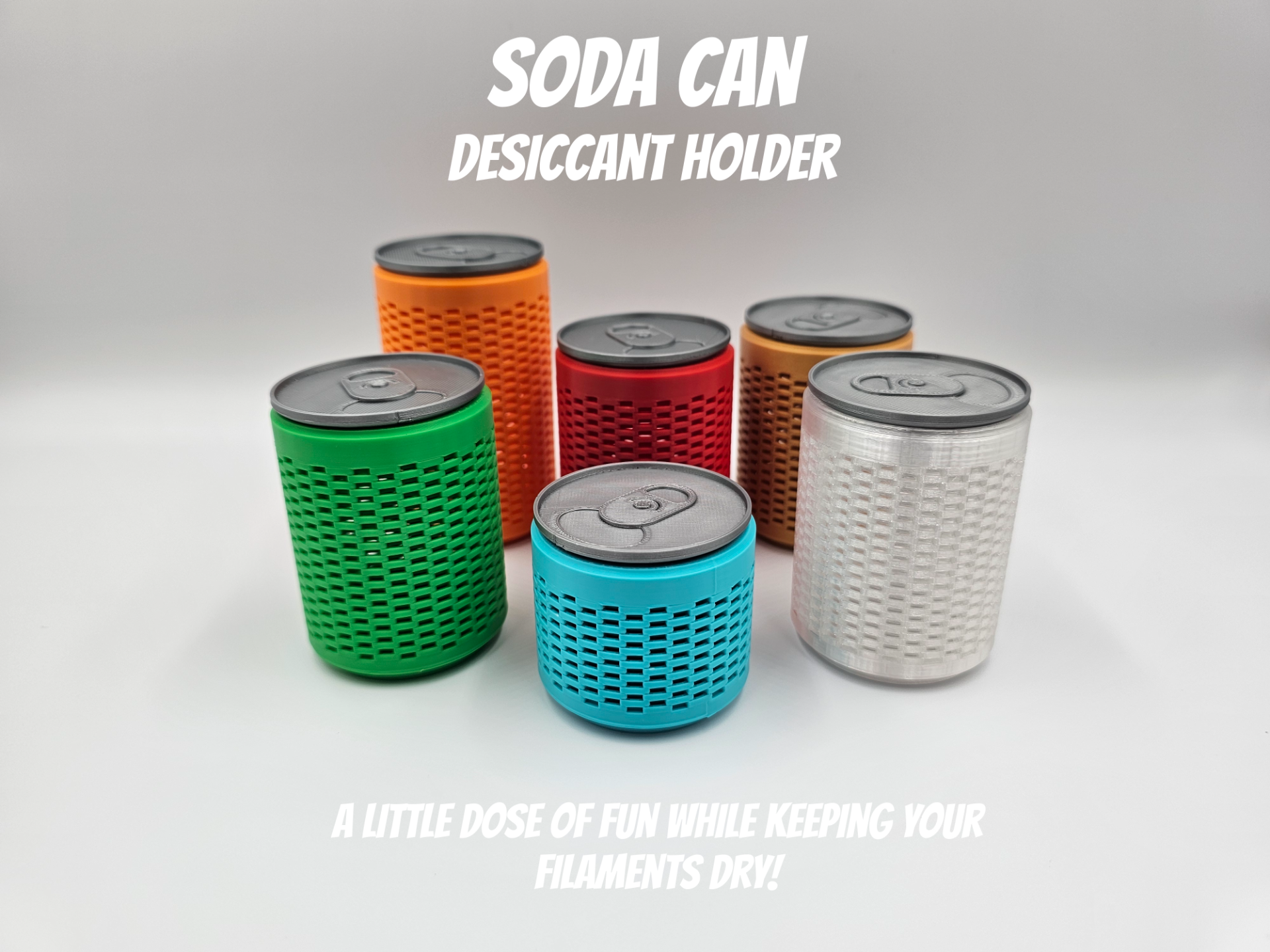 Soda Can Desiccant Holder