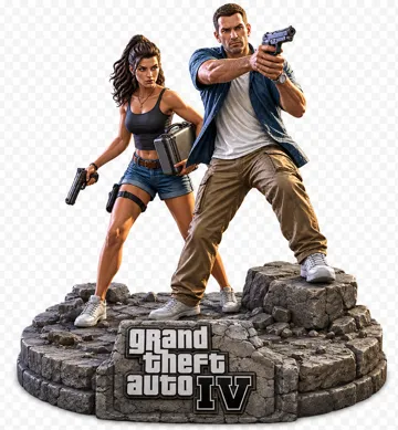 Estante o repisa: GTA IV — vista de referencia 3