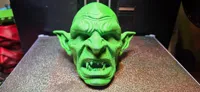 Tête de gobelin effrayante, déco Halloween — photo 3