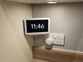 Google Nest Hub Corner Wall Mount