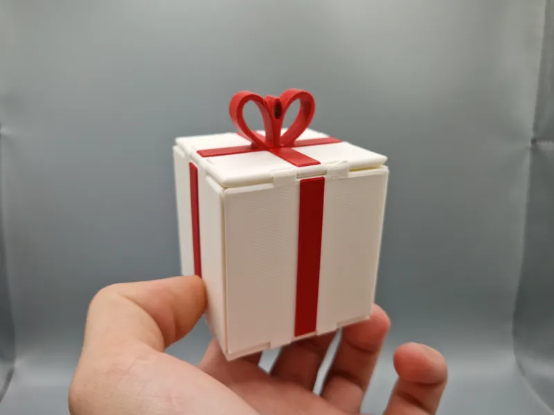 Christmas Present Box / Tree Ornament