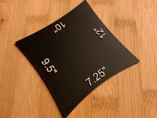 Guitar Fretboard Radius Measurement Gauge v2