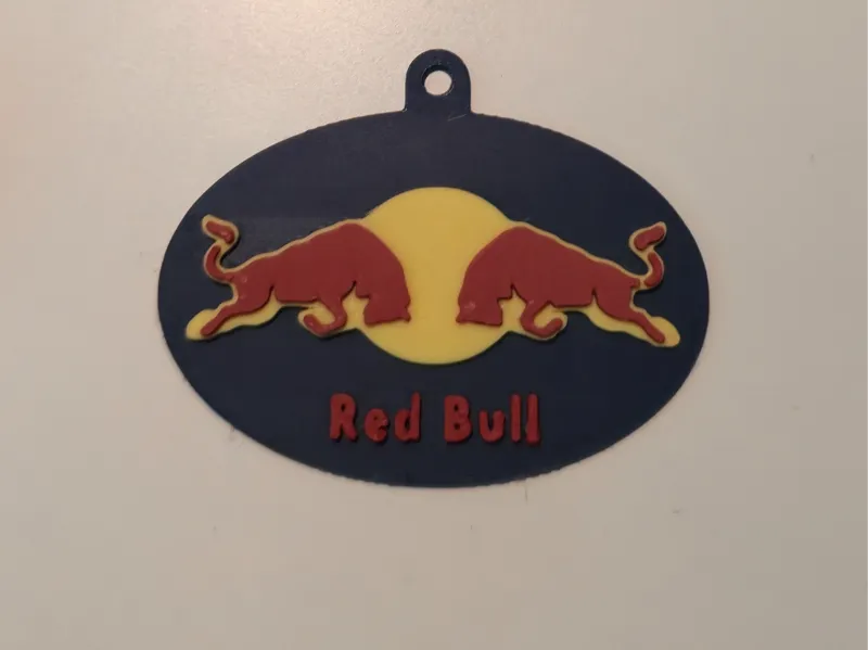 Red Bull Keychain
