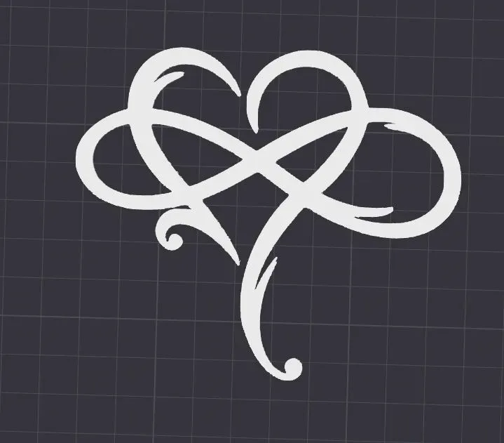 Endless Heart Valentine's Day by 3DMetalCave - MakerWorld