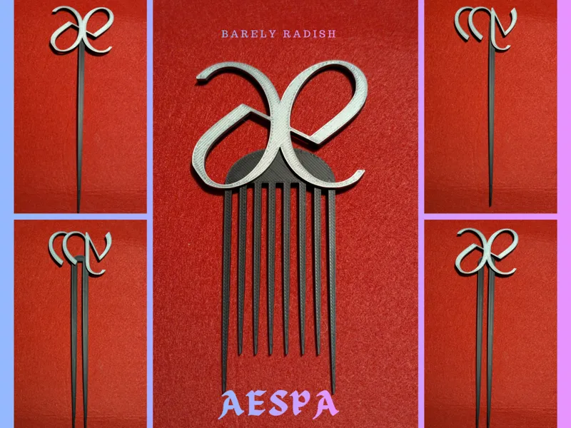 KPOP Inspired Hair Accessories: AESPA & MY