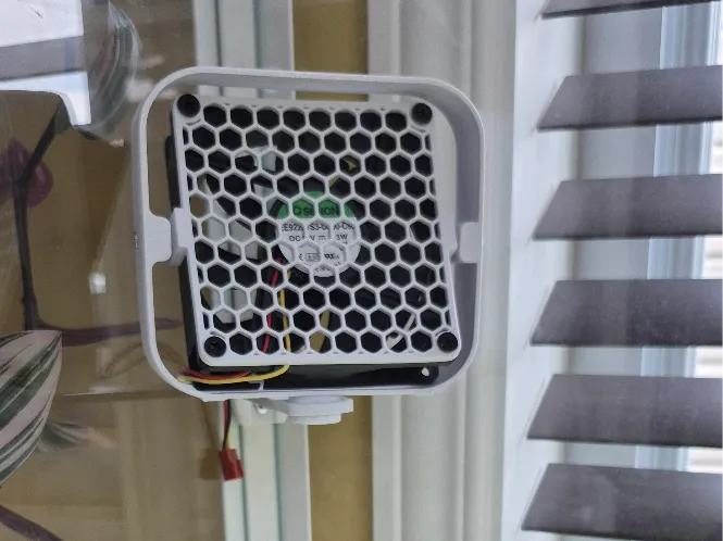 90mm Fan Bracket for Ikea Milsbo Green House