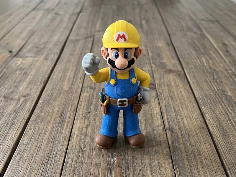 Mario Builder Figure | Nintendo
