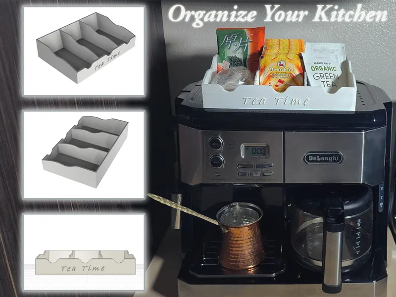 Elegant Tea Organizer