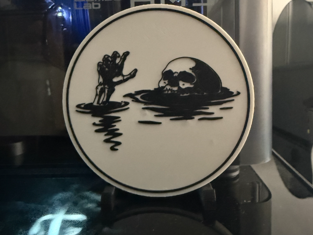 SKELETON ABOVE WATER - COASTER