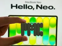 Porte-clés fond d'écran MacBook Neo — photo 1