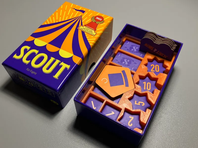 Scout insert (with enough space for cards)